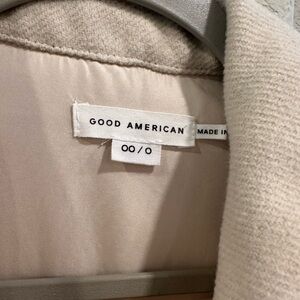 Good American Cream Jacket